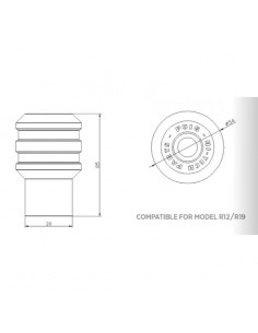 Protection moteur Vintage 2.0 21045 Puig pour Honda CMX 500 Rebel 2017 et +