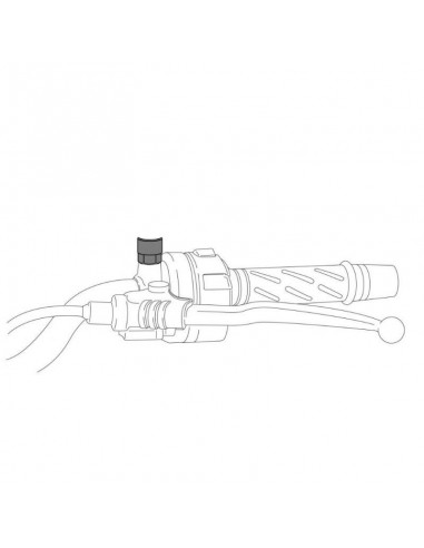 Adaptateur de rétroviseurs 3159 droit ou gauche pour Aprilia TUONO V4 1100 FACTORY 2015 et + 