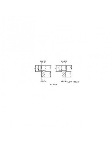 Adaptateur de rétroviseurs 9271 DROIT - BMW 