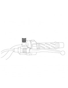 Adaptateur de rétroviseurs 9699 droit ou gauche - Benelli LEONCINO 500 2016 et + 