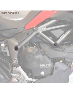 Bouchons de cadre 9636 - Ducati Multistrada 1200 / S 2015-2017 
