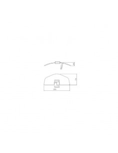 Déflecteur pour bulle / pare-brise 4639 Universel