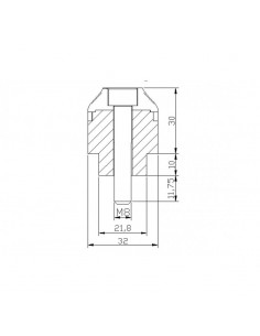 Embouts De Guidon Courts Avec Anneaux 9209 - Yamaha TRACER 700 2016 et +, TRACER 700 GT 2019 et + 