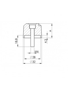 Embouts De Guidon Longs 6281 - Aprilia Shiver 750 2007-2016, Shiver 900 2017-2018 