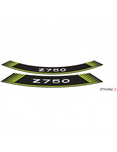 Liserés de jantes spéciaux 5545 avec logo Z750 