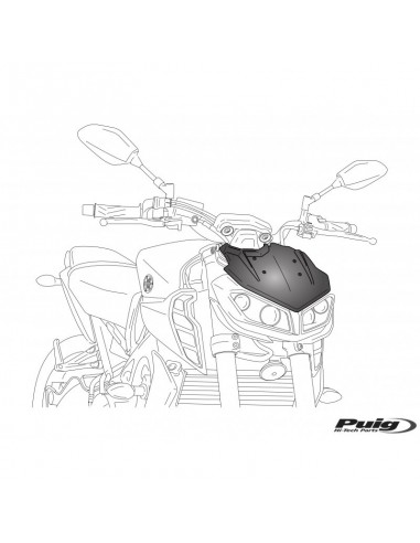 Saut de Vent Naked New Generation Sport Plus 9507 - Yamaha MT-09 2017-2019, MT-09 SP 2018-2019, FZ... 