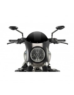 Semi-carénage Retro 9253 Noir Mat - BMW R NINE T SCRAMBLER 2016 et +