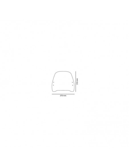 Pare-Brise - Trafic 2884 - Kymco PEOPLE S 125 2018-2019 