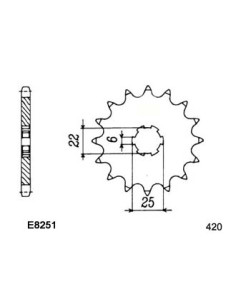 NSR.50 '89/94 15X38 FE420R *  (AC11) 2