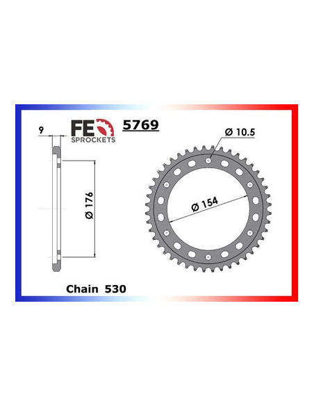 VFR.800.CROSSRUNNER '11/14 16X43 RK530FEX *