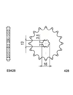 JR.80 '82/04 12X34 RK428MXZ * 2