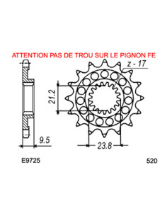 RMZ.450 '08/20 13X50 RK520SO µ 2