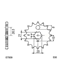 Z.400.K4/KZ/D '74/77 15X44 RK530KRO  2
