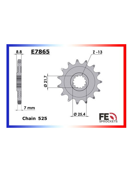 Z.1000 '03/06 16X42 RK525RO *  (ZR.1000 A1-A3/A6F)