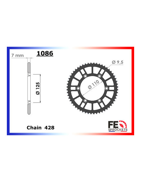 50.EXC '96/99 13X56 RK428MXZ
