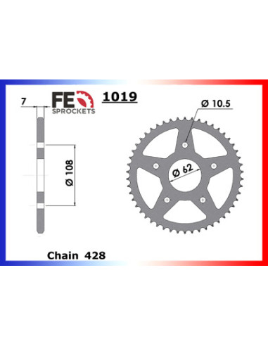 125.SC '06/08 15X50 RK428FEX