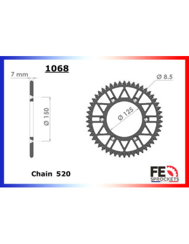 501.FE '16/23 14X50 RK520SO