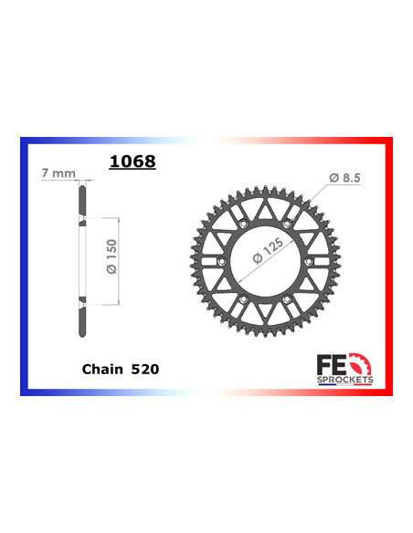 450.FE '09/14 13X52 RK520MXZ µ