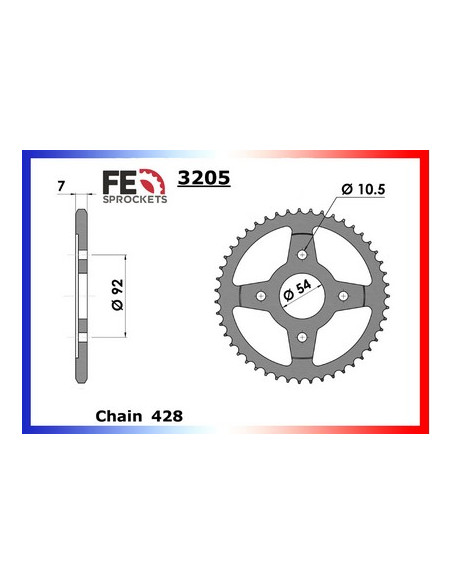 X.POWER.50 '03/11 12X47 428H *  (Transformation en 428)