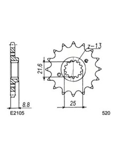 500.PREDATOR '02/04 14X37 RK520FEX 2
