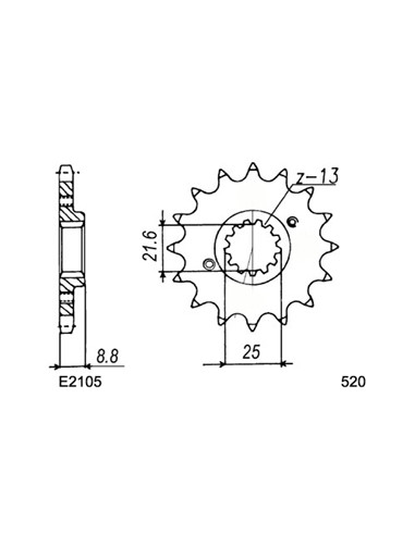 500.PREDATOR '02/04 14X37 RK520FEX