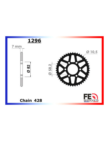 125.RKF '19/21 13X46 RK428MXZ