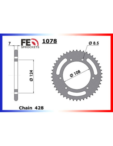 125.COUGAR '06/08 14X46 RK428MXZ