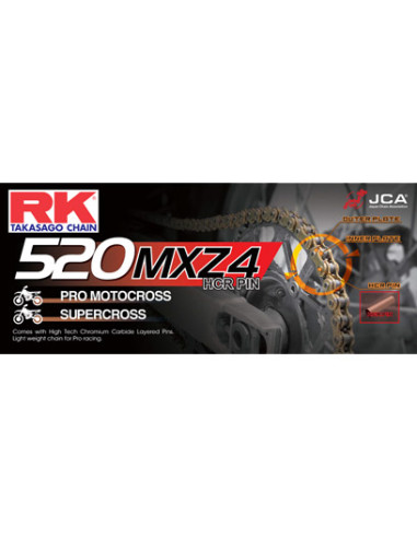 METRE DE CHAINE RK GB520MXZ4