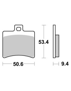 Plaquettes de freins AP RACING 2