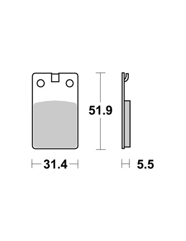 Plaquettes de freins AP RACING