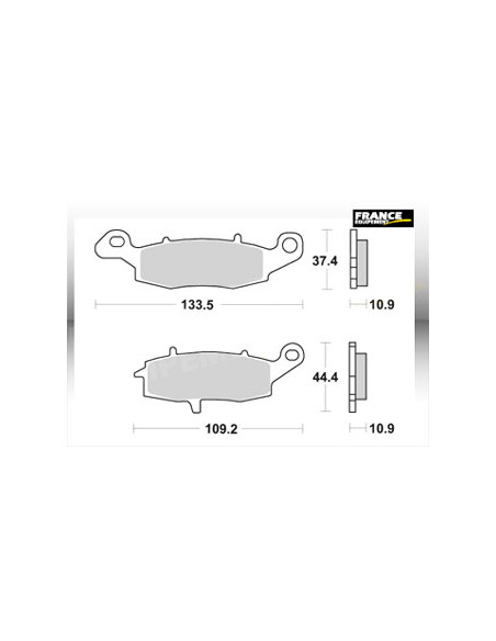 Plaquettes de freins AP RACING