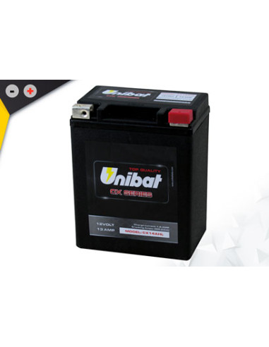 Batterie Unibat CX14AHL - Super renforcé activé en Usine.