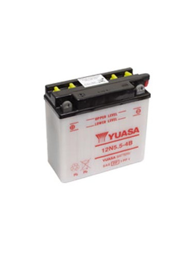 Batterie YUASA 12N5.5-4B (12N554B) acide non incluse