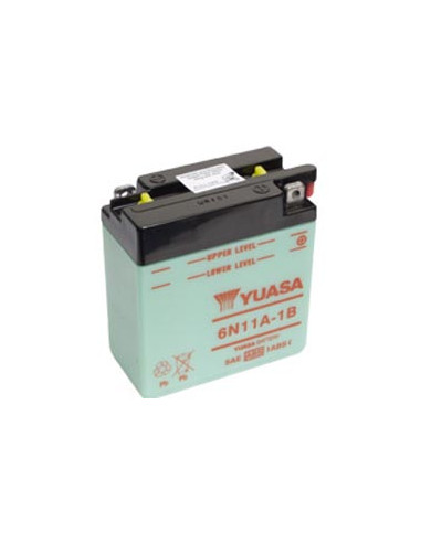 Batterie YUASA 6N11A-1B (6N11A1B) acide non incluse