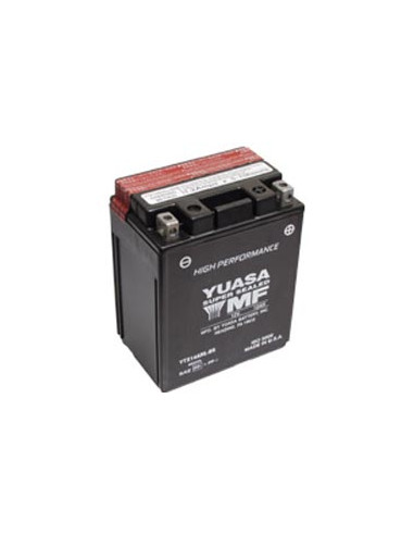 Batterie YUASA YTX14AHL-BS  (CBTX14AH-LBS/CBTX14AHLBS/UCX14AHL)