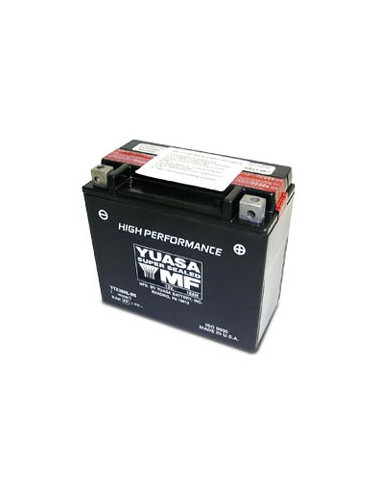 Batterie YUASA YTX20HL-BS  (BTX20HL) livrée avec les flacons d'acide