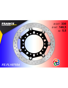 Disque de frein Gamme Essentiel FE.FL107554