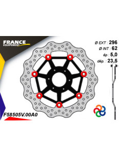 Kit Freinage FRANCE EQUIPEMENT - AP RACING 2