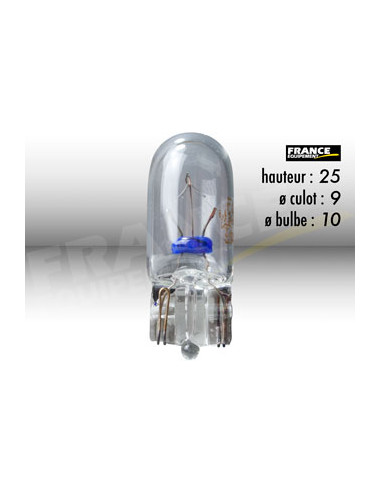 AMPOULE TEMOIN SANS CULOT W2,1x9,5D/W5W-T10 12V3W