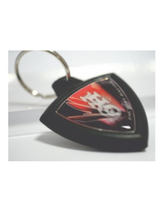 Porte-cléfs en Caoutchouc "HONDA" Format : 50x50mm