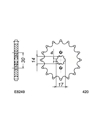 PSB PIT  E8249   16  420