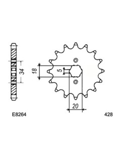 PIG YAM DT125.TENERE '88 17