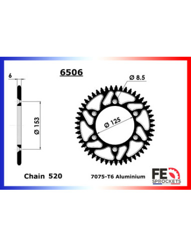 CRF.250.R '22 13X50 RK520FEX