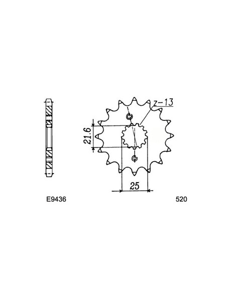 RG.250.GAMMA '86/87 14X39 RKGB520KXZ µ