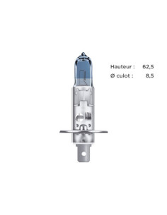 2 AMPOULES PHARE HALOGENE OSRAM H1 P14,5S 12V55W 2