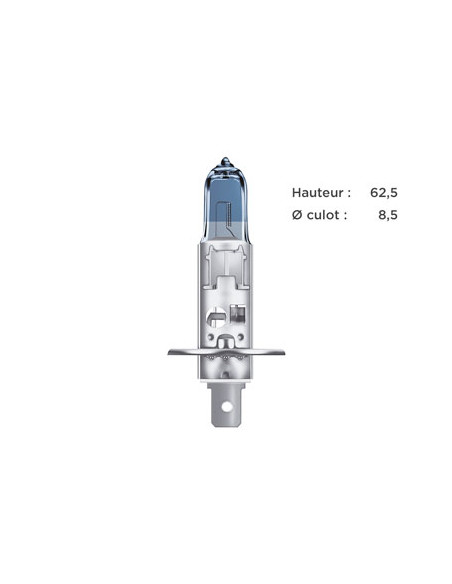 2 AMPOULES PHARE HALOGENE OSRAM H1 P14,5S 12V55W