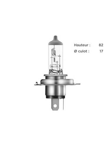 AMPOULE PHARE OSRAM H4 12V60/55W