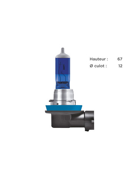 2 AMPOULES PHARE OSRAM H11 12V55W