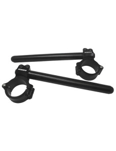 Paire de demi-guidons RACING ACCOSSATO a charnières (réhausse +10mm)