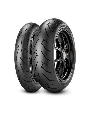 Pneu PIRELLI DIABLO ROSSO II 190/55 ZR 17 M/C (75W) TL
